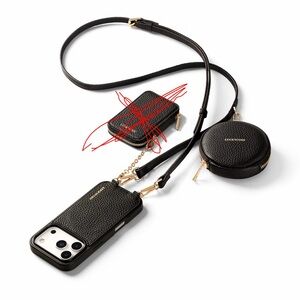 Luckycoin Detachable MagSafe Crossbody Case iPhone 17 pro - missing wallet